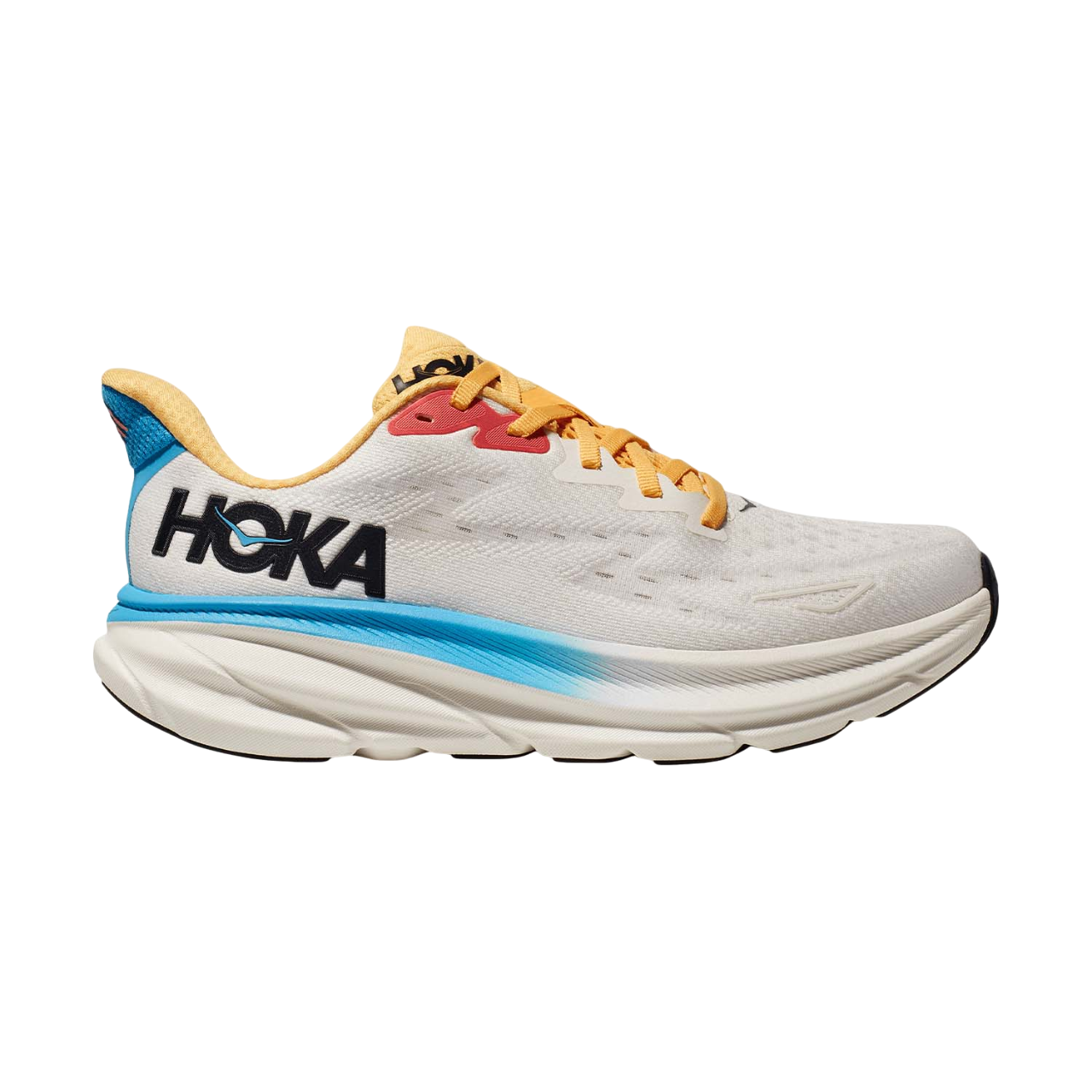 Hoka One One scarpa da corsa da donna Clifton 9 1127896/BSW bianco-azzurro