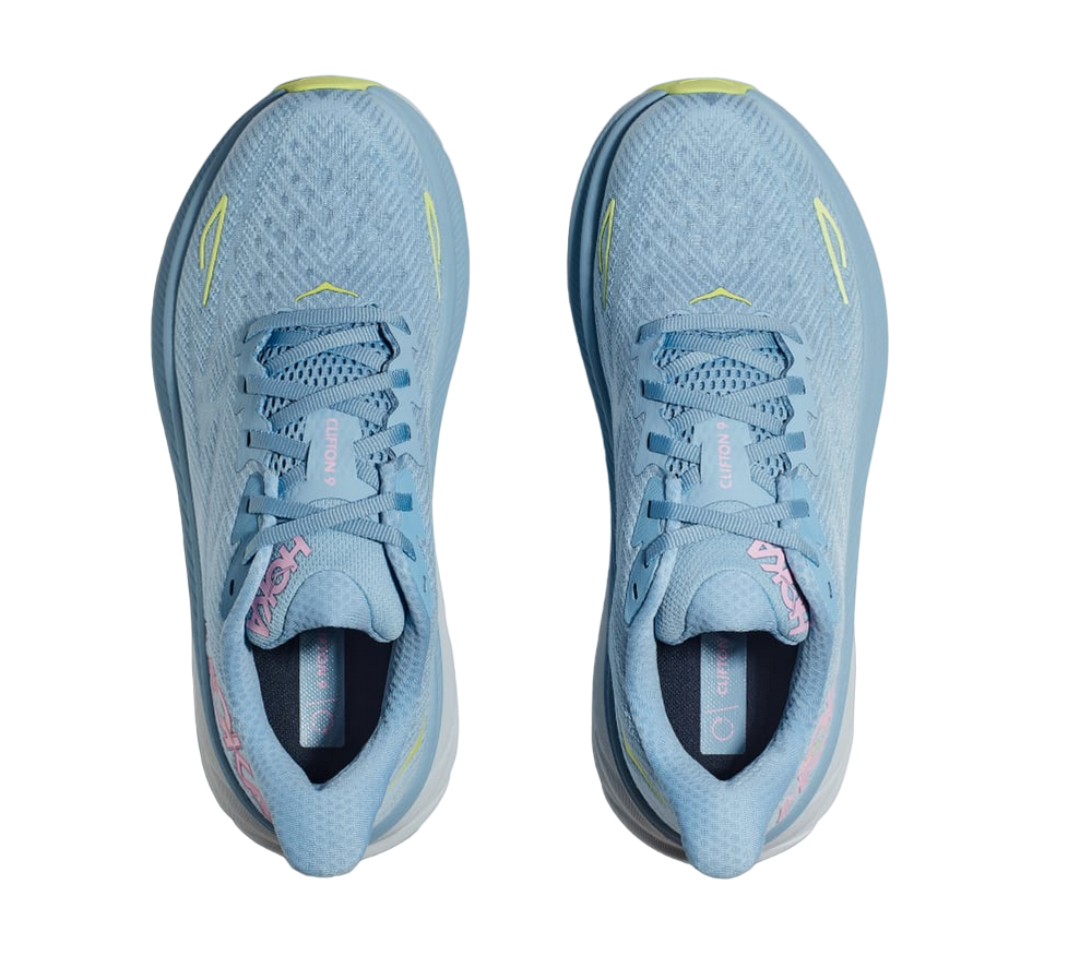 Hoka One One women&#39;s running shoe Clifton 9 1127896/DNK light blue pink