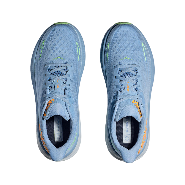 Hoka One One men&#39;s running shoe Clifton 9 1127895/DLL light blue