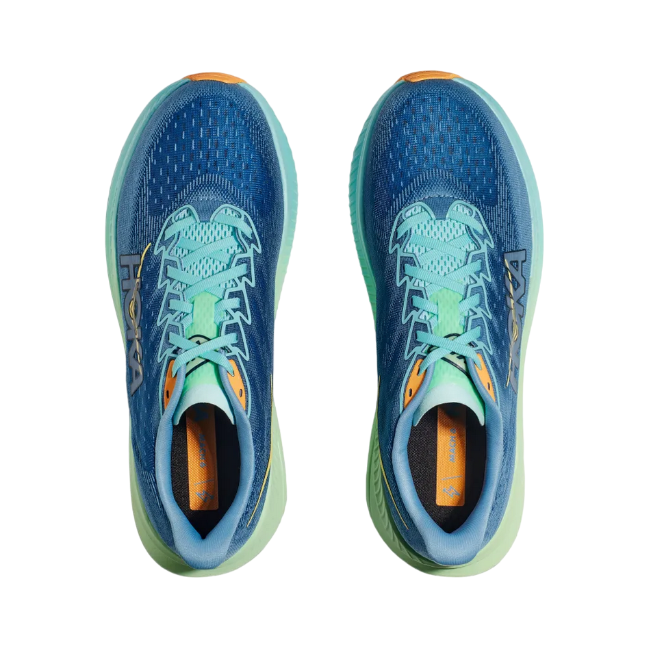 Hoka One One men&#39;s running shoe Mach 6 1147790/DDW blue green