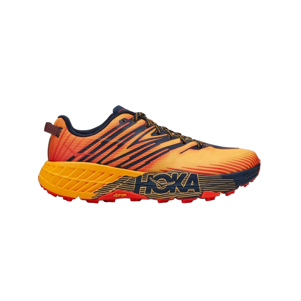 Hoka One One scarpa da trail da uomo Speedgoat 4 1106525 GFBI arancione