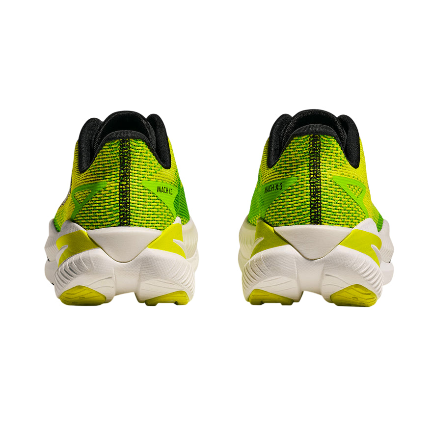 Hoka Mach X Scarpa Running Uomo 31168720/NNHK Giallo-Verde - tallone