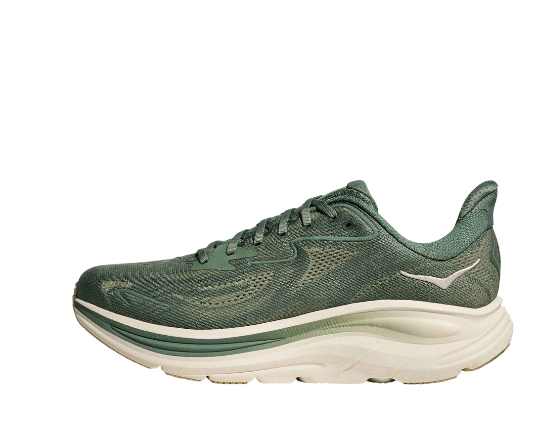 Hoka One One Scarpa Running Uomo Clifton 10 1162030/FFF - Massima Ammortizzazione per la Corsa Quotidiana - vista laterale interno 