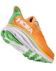 Hoka One One scarpa da corsa da uomo Clifton 9 1127895/SRSH arancio verde