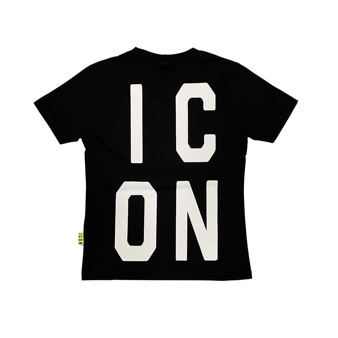 Icon maglietta manica corta junior con logo piccolo IBKS00487 nero