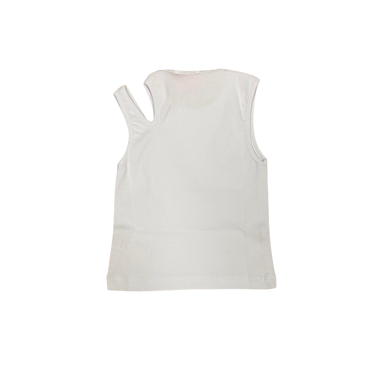 Icon maglietta top da ragazza a costine IGTP00596 1000 bianco