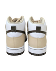 Nike scarpa sneakers alta da donna Dunk High W FD9874 100 bianco-beige