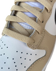 Nike scarpa sneakers alta da donna Dunk High W FD9874 100 bianco-beige