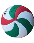 Molten Training Volleyball V5M4000 FIVB Approved Green-White-Red Size 5