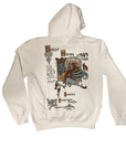 Dolly Noire Men's Hoodie with Pouch Pocket Arcient Dragon sw565-qq-01 white