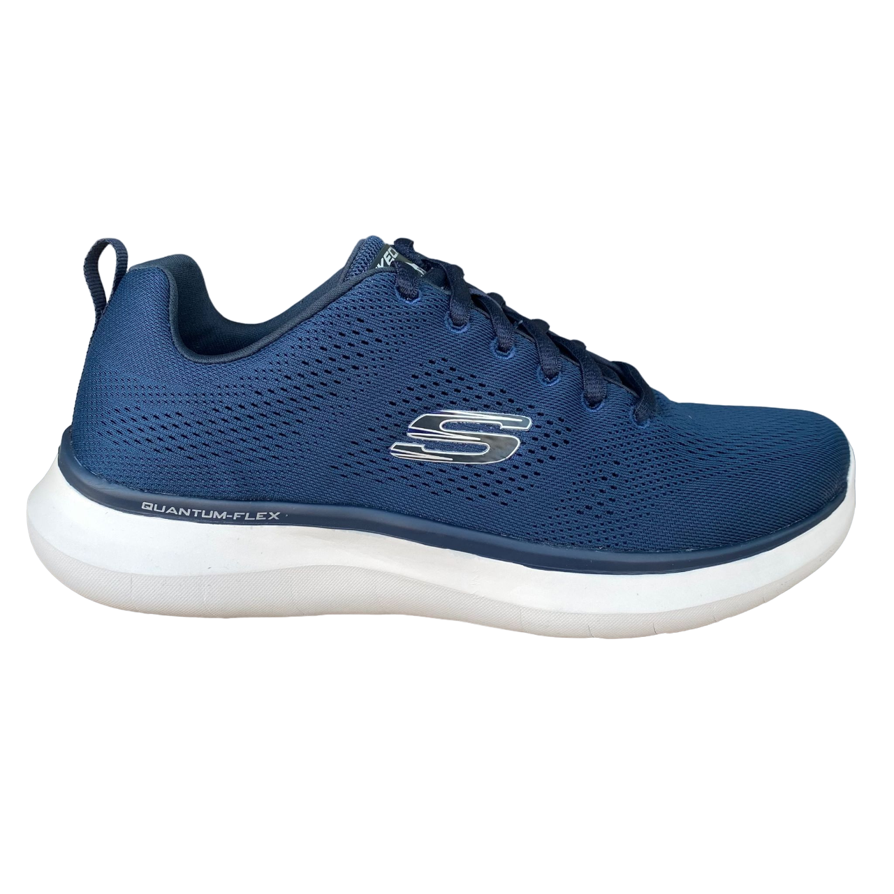 Skechers men&#39;s Quantum Flex Rood 52389 NVGY blue-grey sneakers
