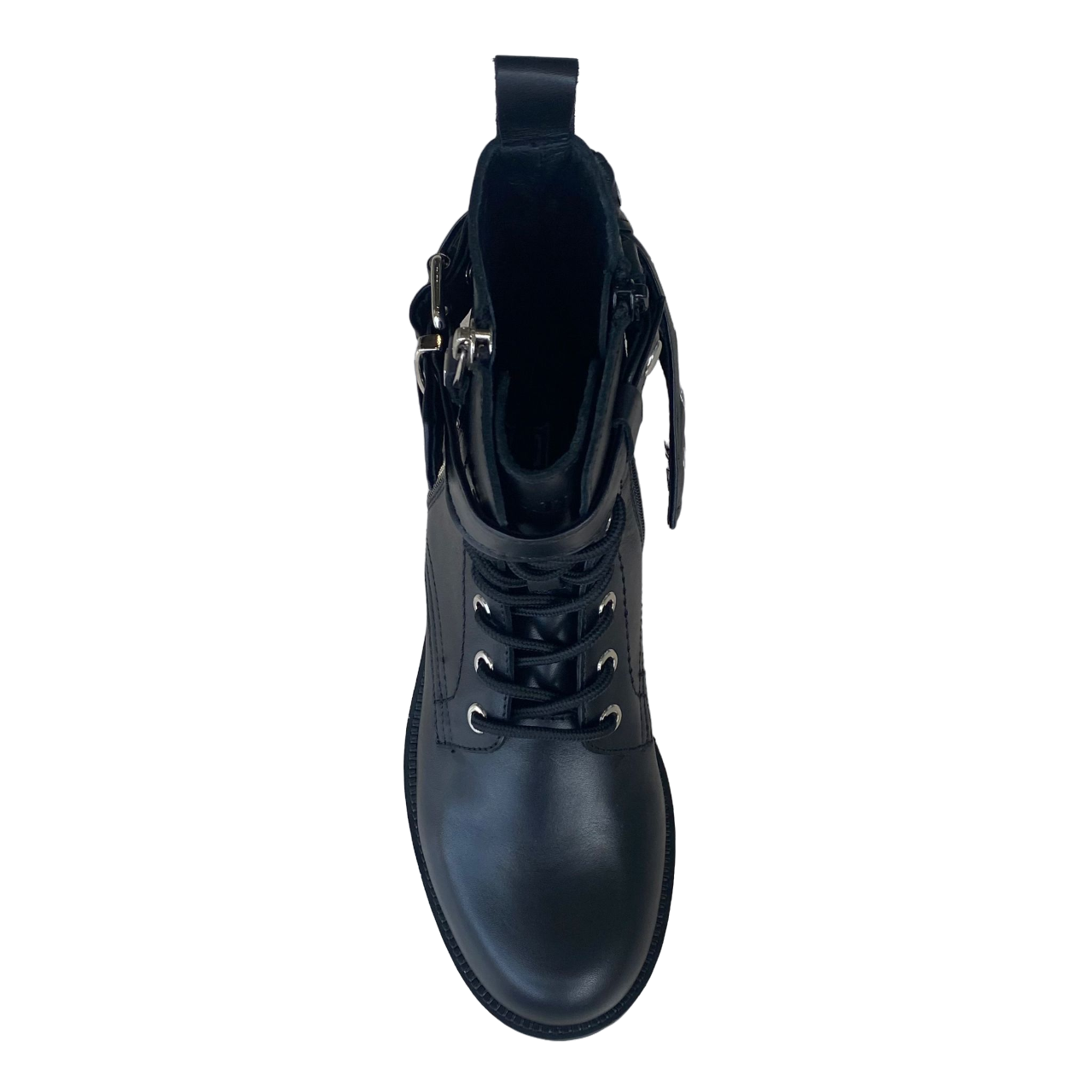 Cult Women&#39;s amphibious boot with zip and buckle Zeppelin 3933 black