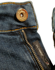 CafèNoir women's jeans trousers Denim Skinny c7 JJ1017 B008 medium dark blue 