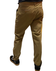 Zero Construction pantalone casual da uomo con tasche America Beddy BED040 2394 BEDDY/6SP tabacco
