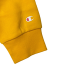 Champion lightweight fleece hoodie with chest logo Legacy 306512 YS058 yellow