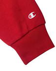 Champion light cotton crewneck sweatshirt with logo on the chest Legacy 306513 RS053 red