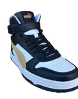 Puma scarpa sneakers da uomo RDB Game 385839-21 bianco-nero-oro