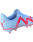 Puma scarpa da calcio da ragazzo Future Play FG/AG 107388 01 bianco-orchidea