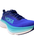 Hoka One One women's cushioned running shoe Bondi 9 1127952/BBES dark blue-light blue