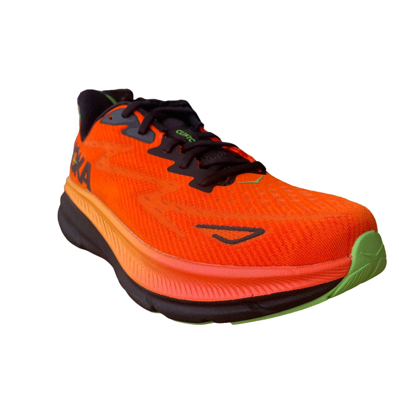 Hoka One One men&#39;s running shoe Clifton 9 1127895/FVOR red-orange