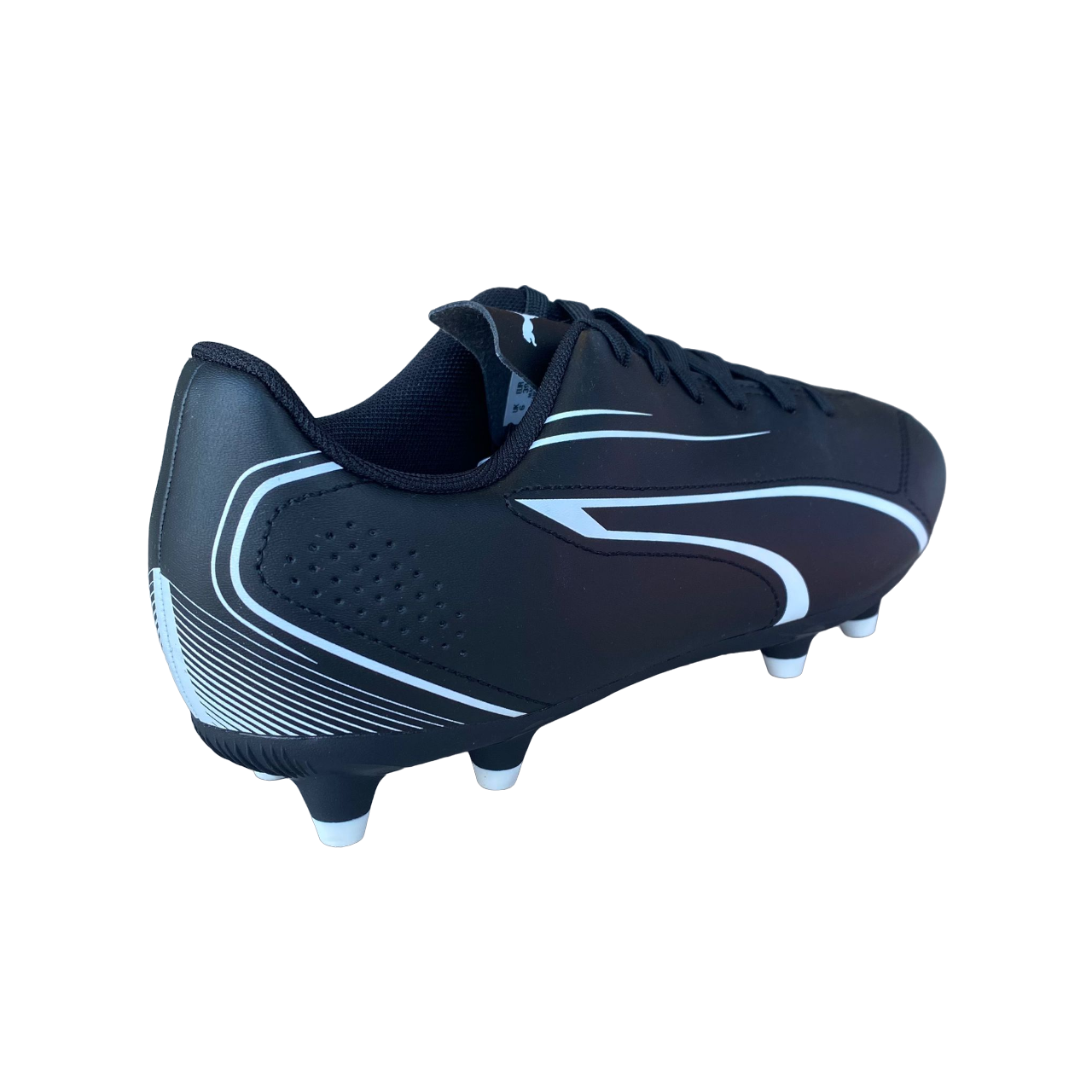 Puma scarpa da calcio da uomo Vitoria  FG/AG 107493-01 nero-bianco