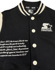 Starter fleece bomber jacket for boys 1106 UB ST black