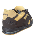 Globe scarpa sneakers da skateboard da uomo Sabre GBSABR 17350 rovere scuro-curry
