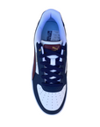 Puma Caven 2.0 boys' sneakers shoe 393837-03 white-jasper red-blue