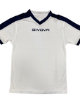 Givova Revolution MAC04+P018 white-blue football kit