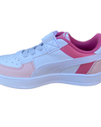 Puma scarpa sneakers da bambina Caven 2.0 Block 394462-01 bianco