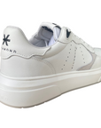 John Richmond men's leather sneakers shoe 22200/CP A white
