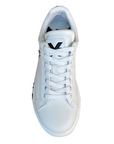 John Richmond men's leather sneakers shoe 22204/CP A white