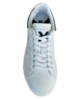 John Richmond men's leather sneakers shoe Action 22203/CP A white