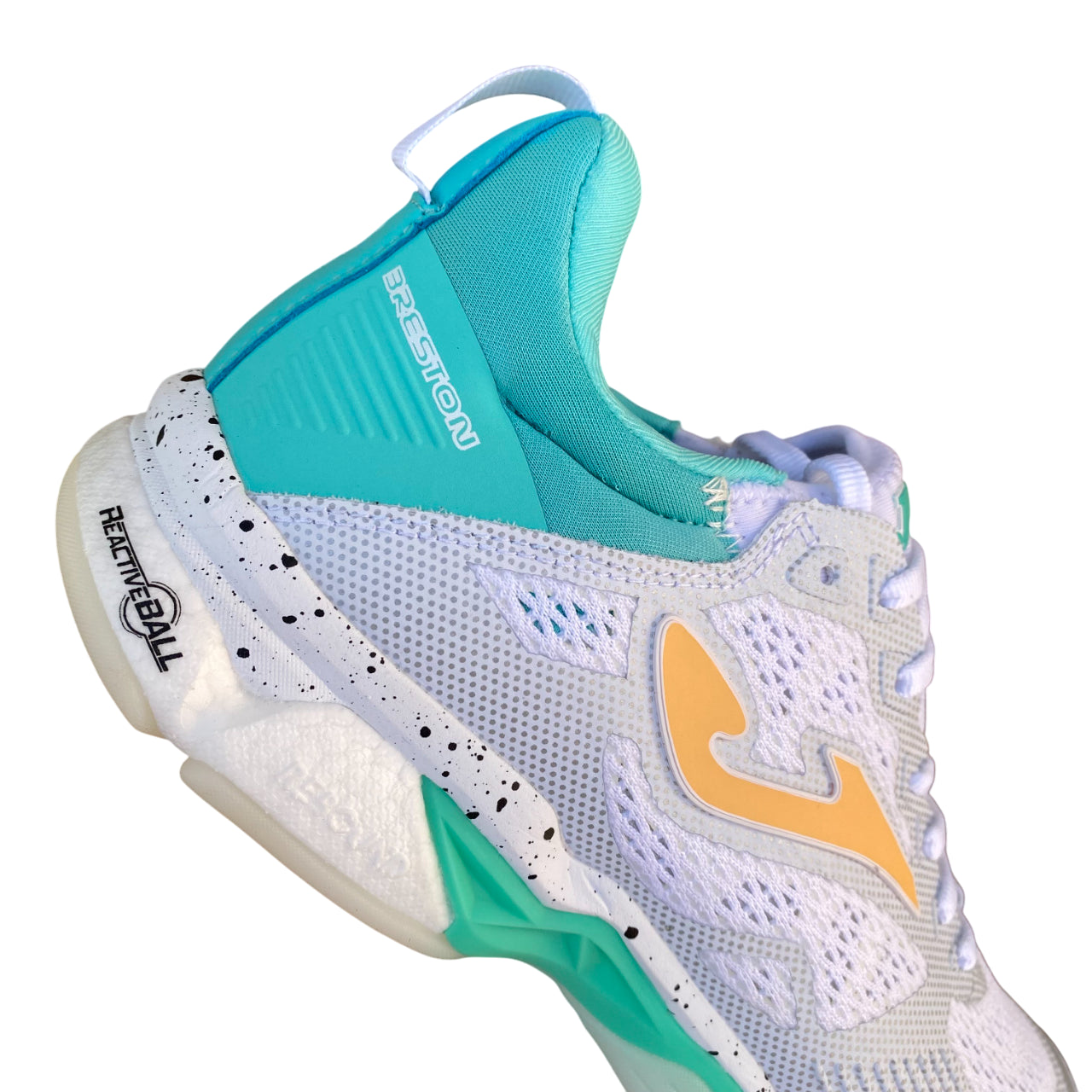 Joma Scarpe Volley Donna B.Breston Lady 25 White-Turquoise - dettaglio