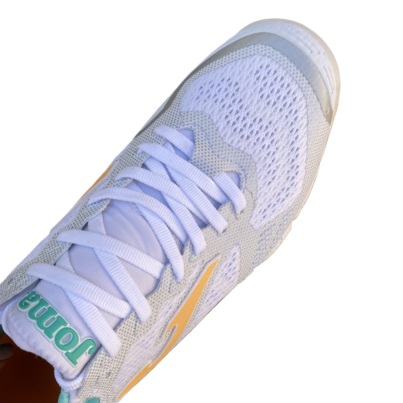 Joma Scarpe Volley Donna B.Breston Lady 25 White-Turquoise - tomaia