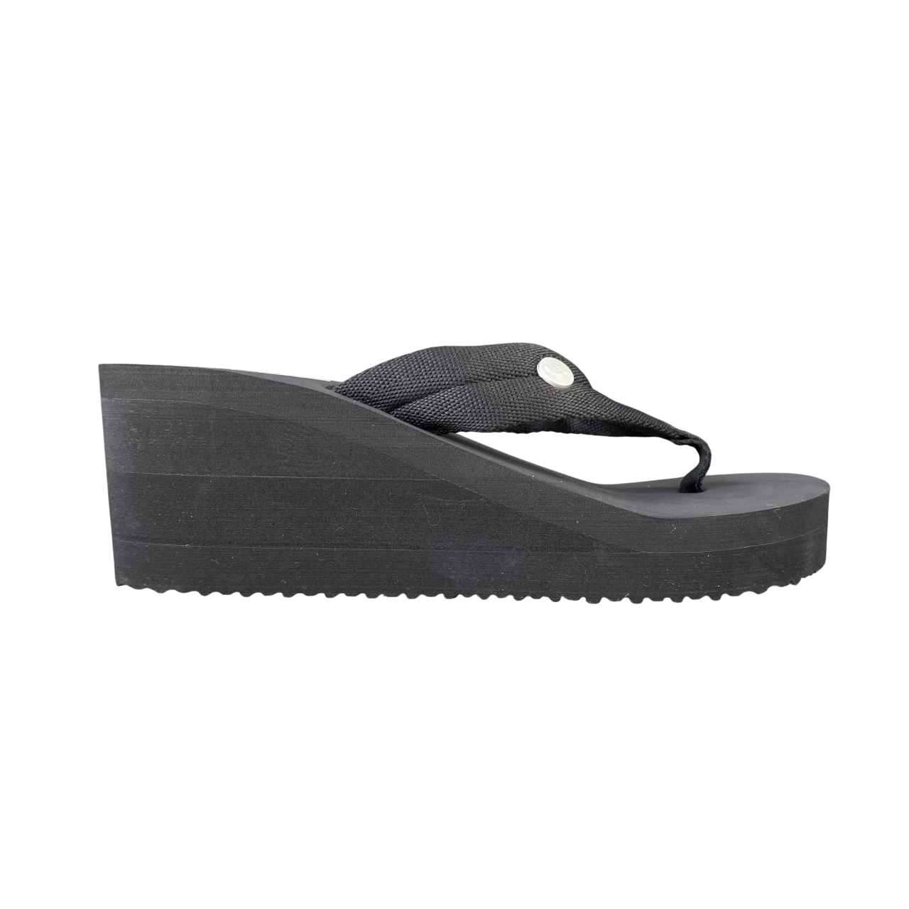 Joma ciabatta infradito da donna con rialzo al tallone S. VERENA 2501 nero