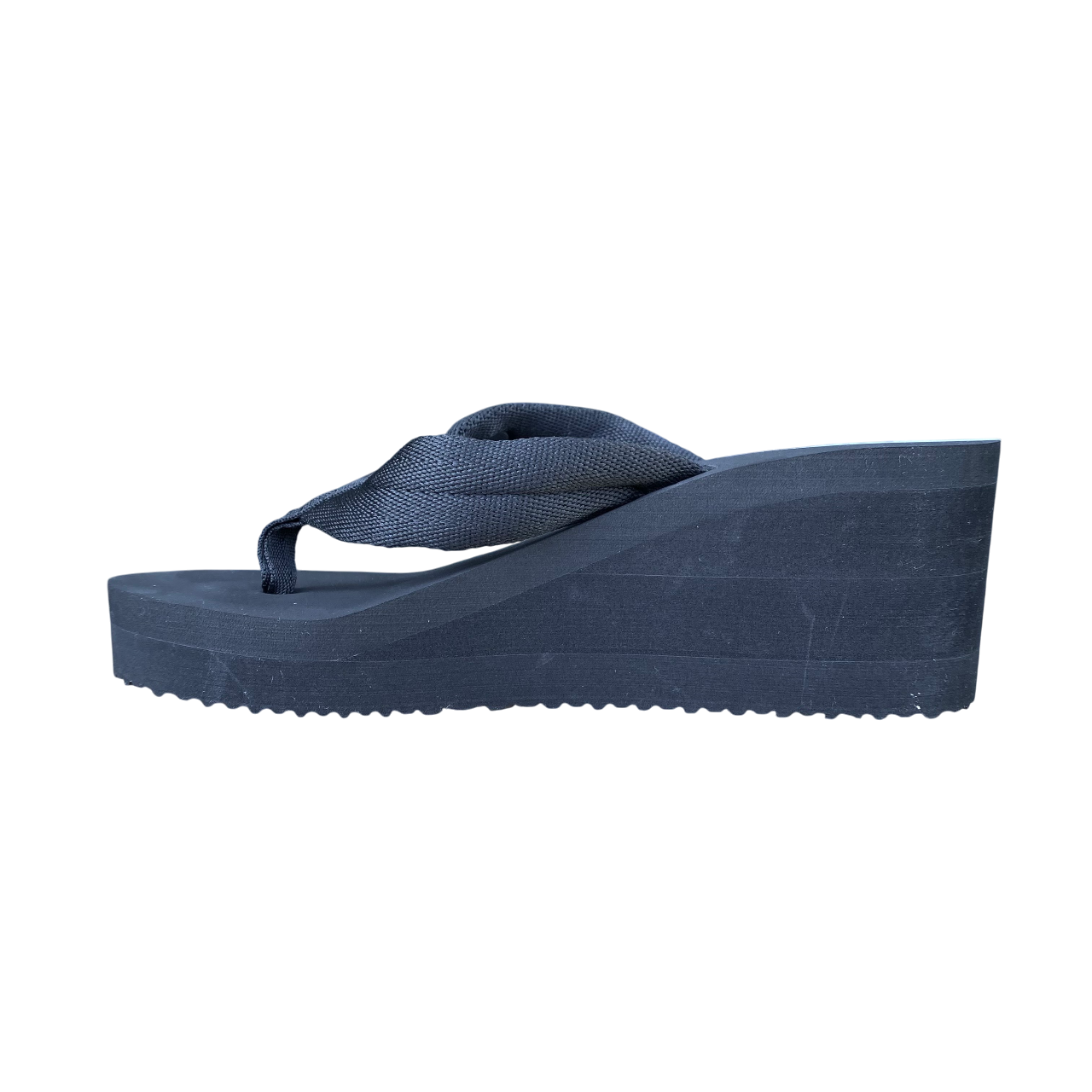 Joma ciabatta infradito da donna con rialzo al tallone S. VERENA 2501 nero
