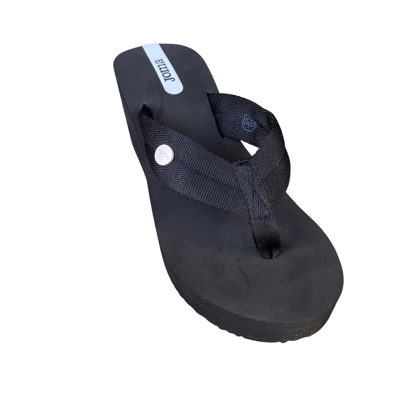 Joma ciabatta infradito da donna con rialzo al tallone S. VERENA 2501 nero
