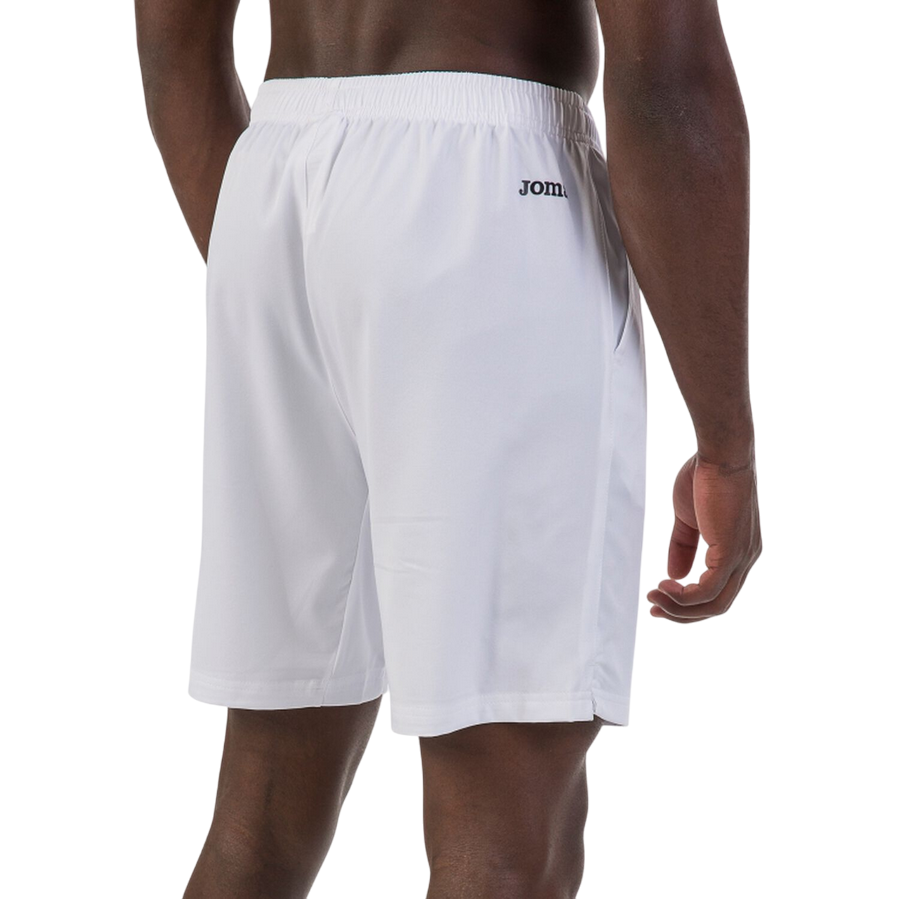 Joma pantaloncino sportivo da tennis per uomo Master 100186.200 bianco