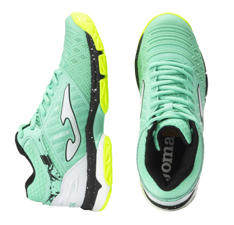 Joma scarpa da pallavolo da donna Blok 2427 verde turchese