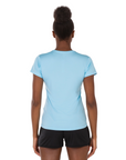 Joma breathable short-sleeved Combi t-shirt for women 900248-350 light blue
