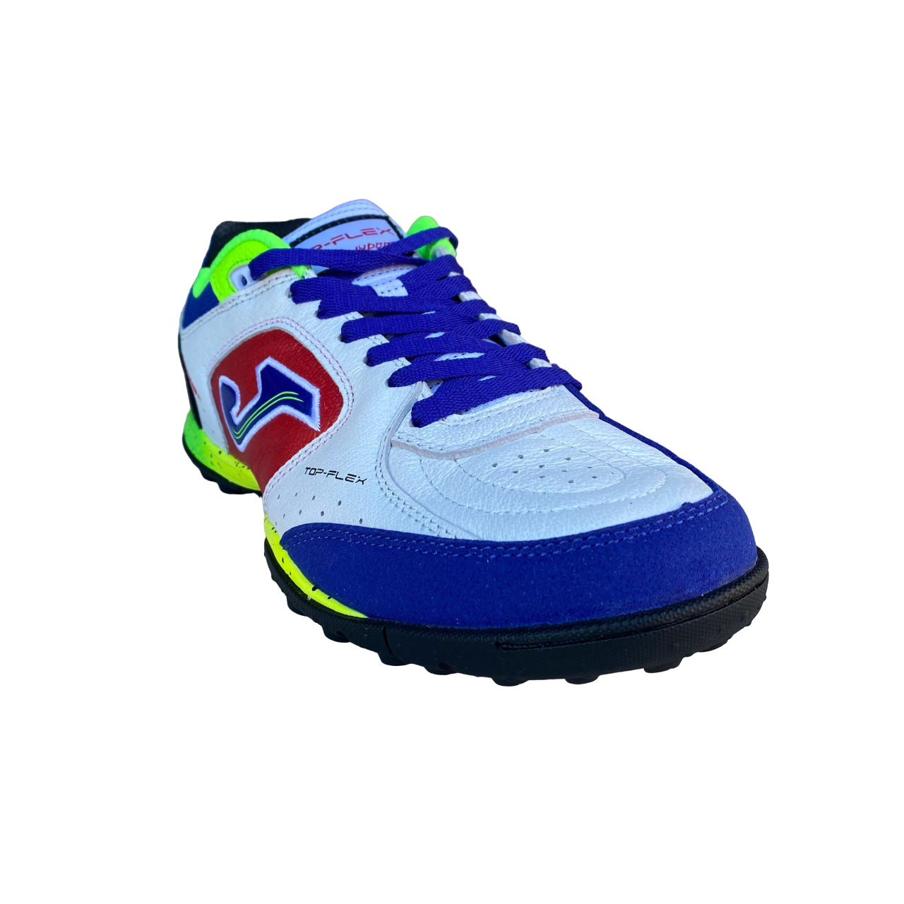 Joma men&#39;s soccer shoe Top Flex 2416 white red light blue