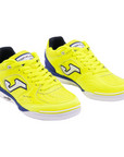 Joma scarpa da calcetto indoor Top Flex Rebound 2409 giallo-azzurro