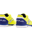 Joma scarpa da calcetto indoor Top Flex Rebound 2409 giallo-azzurro