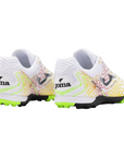 Joma scarpa da calcetto per erba sintetica Maxima 2442 bianco-giallo