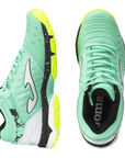 Joma scarpa da pallavolo da donna Blok 2427 verde turchese