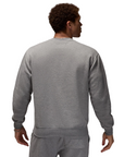 Jordan felpa girocollo da uomo Brooklyn Fleece FV7293-091 grigio melange