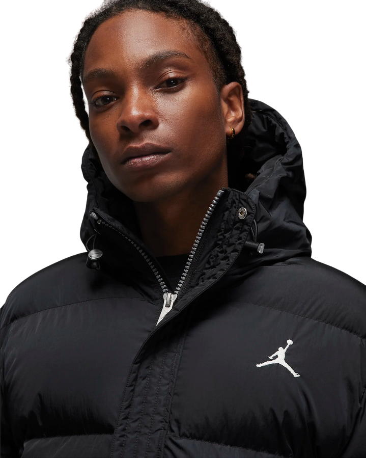 Jordan Essentials men&#39;s down jacket with hood FB7311-010 black