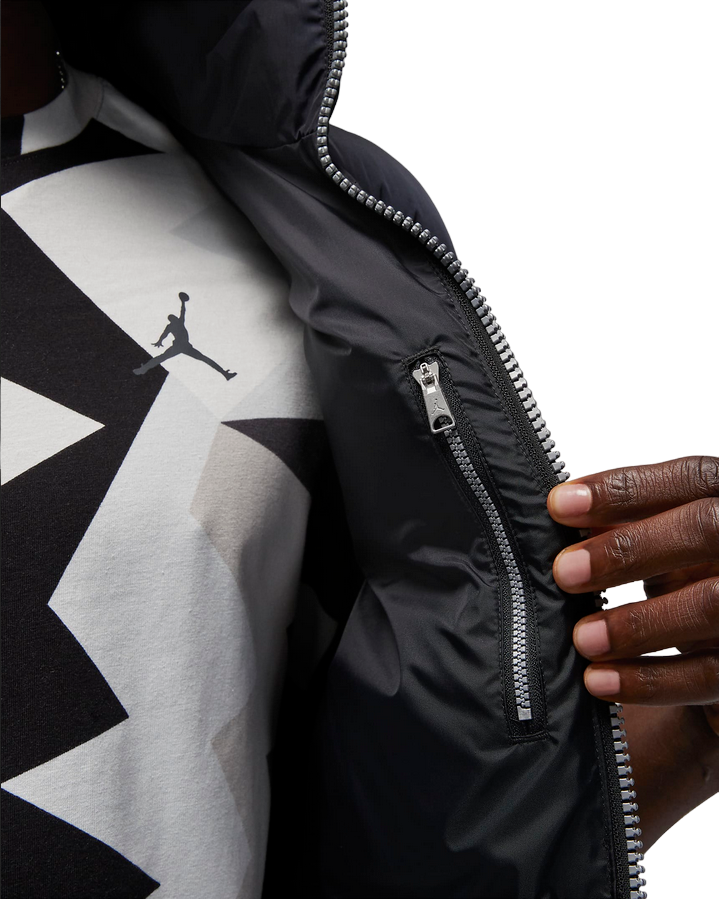 Jordan Essentials men&#39;s sleeveless jacket FB7307-010 black