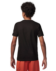 Jordan short sleeve t-shirt with Jumpman print for boys Watercolor 95C900-023 black